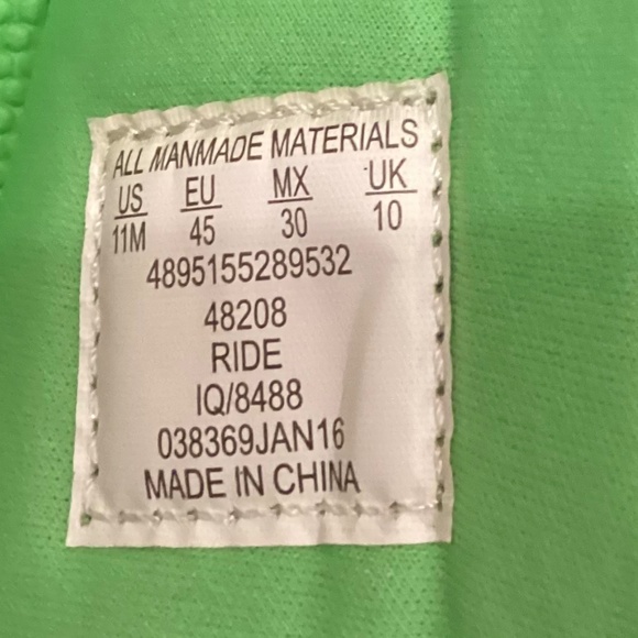 Men Velcro closure slides sandals sz 11 orthopedic footbed comfy - Picture 4 of 4